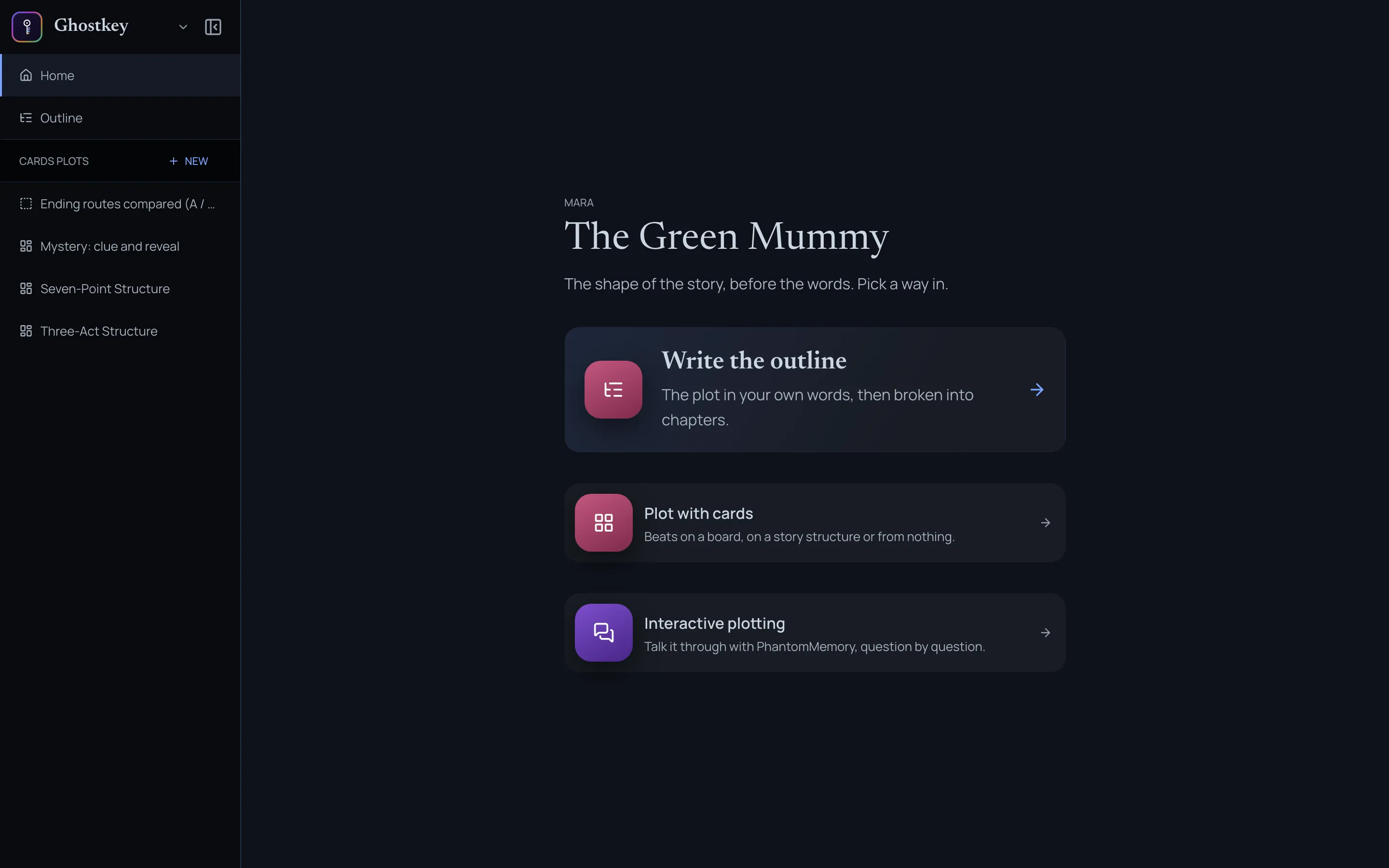 Interactive plotting on Mara's home page